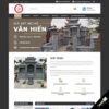 Thiết kế website bán bia đá nghĩa trang - WebKit 9076