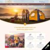 Thiết kế website bán đồ phượt, lều du lịch, cắm trại trong rừng - WebKit 15922