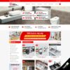Thiết kế website bán thiết bị vêk sinh, thiết bị nhà bếp - WebKit 9160