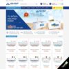 Thiết kế website cửa hàng bán máy lạnh, sửa máy lạnh, điện lạnh - WebKit 9928