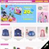 Thiết kế website cửa hàng bán thời trang mẹ và bé - WebKit 5517