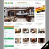Thiết kế website shop bán nội thất phòng khách, phòng ngủ, nhà bếp - WebKit 8257