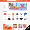Thiết kế website shop bán thời trang cho gia đình - WebKit 14209